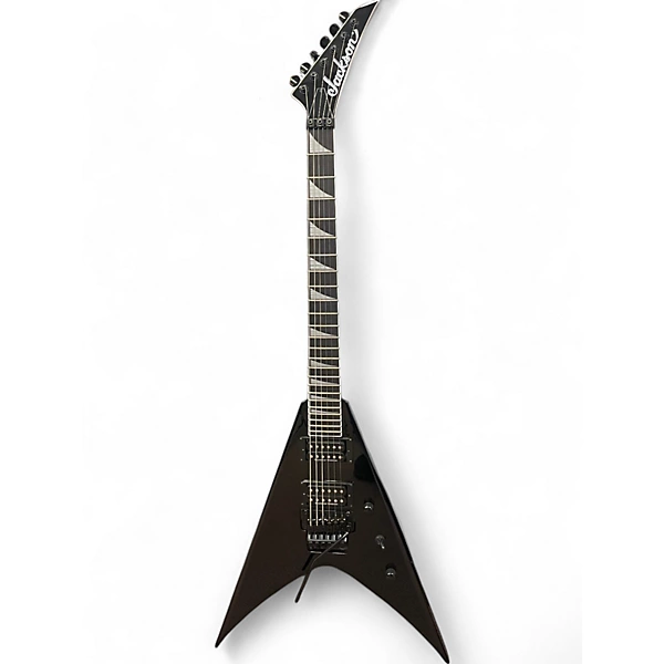 Used Jackson KVMGQ Pro King V Gloss Black Solid Body Electric Guitar