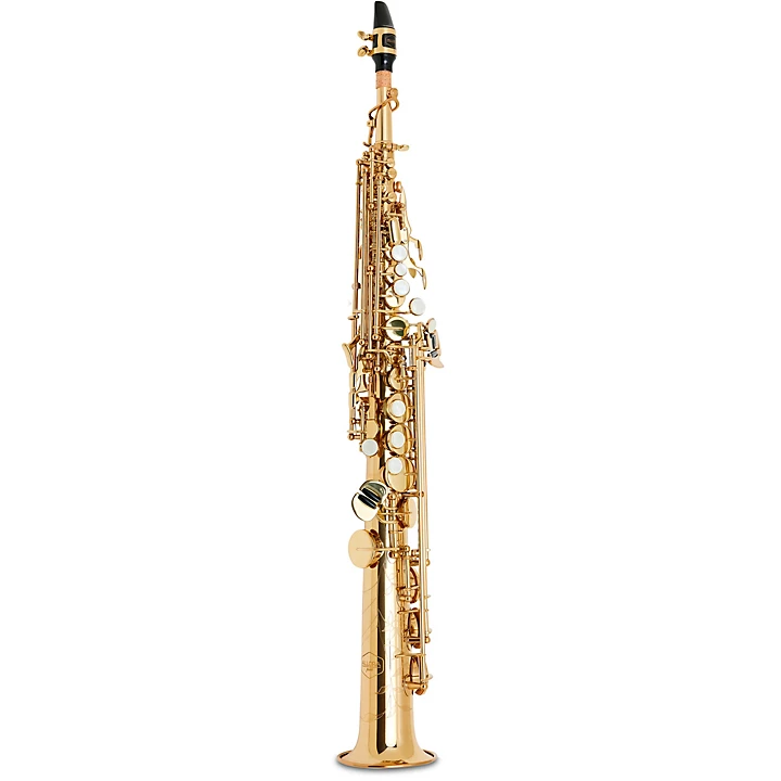 ASPS 550 Paris Series Straight Soprano Sax Lacquer Lacquer Keys