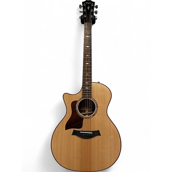Taylor Used Taylor 814CE Left Handed Natural Acoustic Electric Guitar