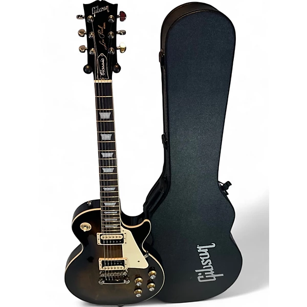 Used Gibson Les Paul Classic Tobacco Burst Solid Body Electric Guitar