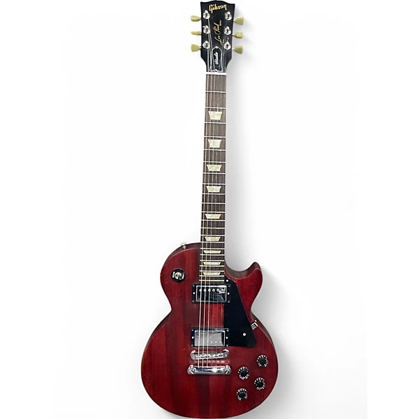Used Gibson Les Paul Studio Worn Cherry Solid Body Electric Guitar