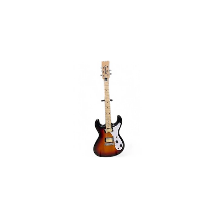 Used Eastwood UNIVOX 2 Tone Sunburst Solid Body Electric Guitar
