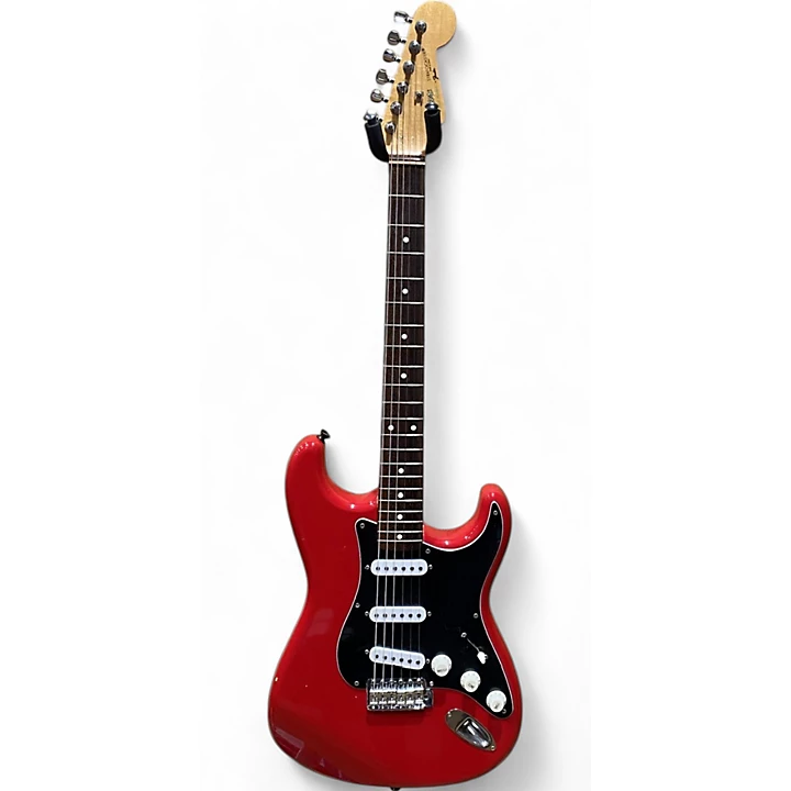 Used Squier ST362 Red Solid Body Electric Guitar