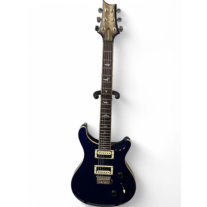 Used PRS SE Standard 24 Trans Blue Solid Body Electric Guitar
