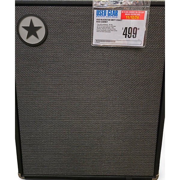 Used Blackstar unity 250ACT Bass Cabinet