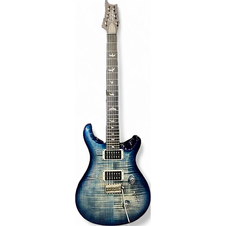 Used PRS Custom 24 Blue Burst Solid Body Electric Guitar