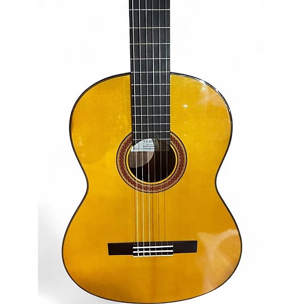 Yamaha Used Yamaha CG162S Natural Classical Acoustic Guitar.gc