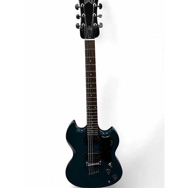 Used Guild Polara STEEL BLUE Solid Body Electric Guitar