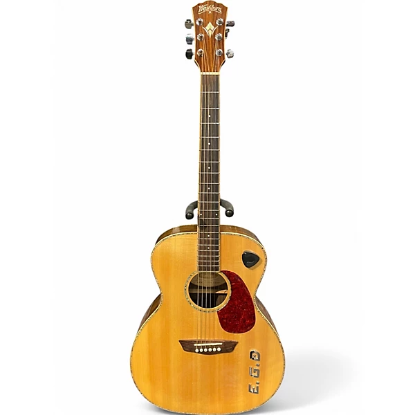 Washburn Used Washburn WG27SE Natural Acoustic Electric Guitar.gc