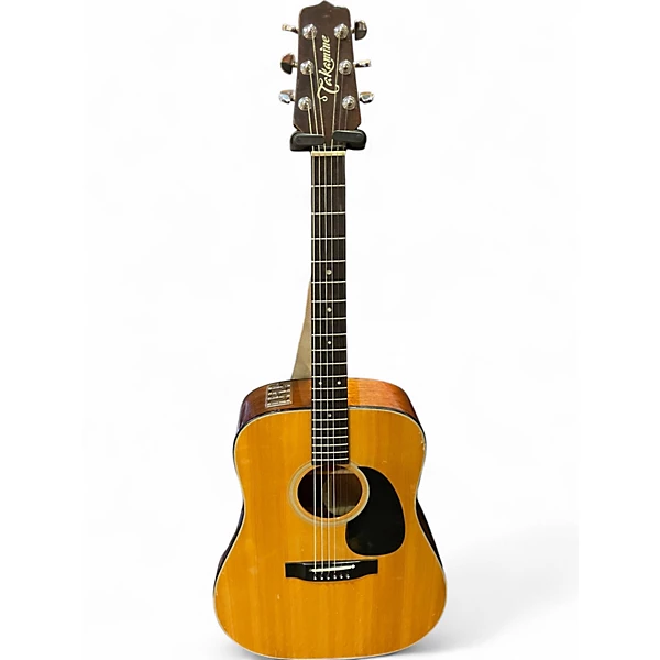 Takamine Used Takamine EF 340S Natural Acoustic Electric Guitar.gc