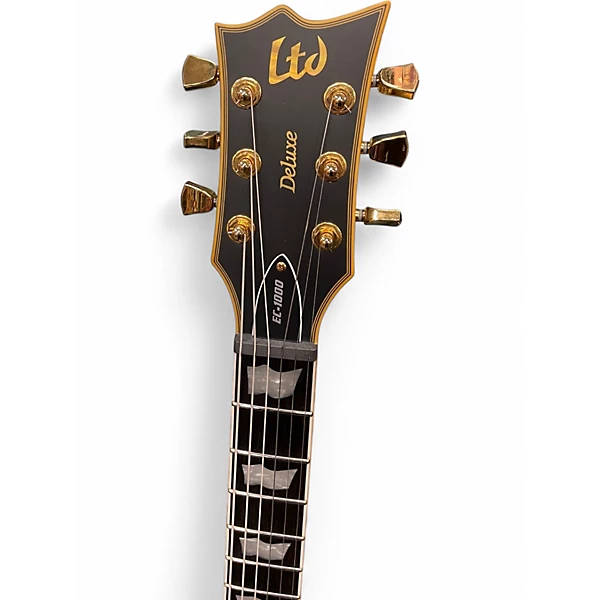 Used ESP LTD EC1000 Black Solid Body Electric Guitar