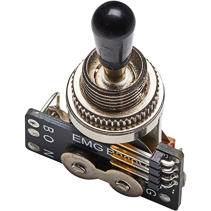 EMG 492100 3 POS TOGGLE SWITCH BLK