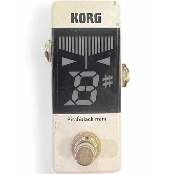 KORG Used KORG PITCHBLACK MINI Tuner Pedal