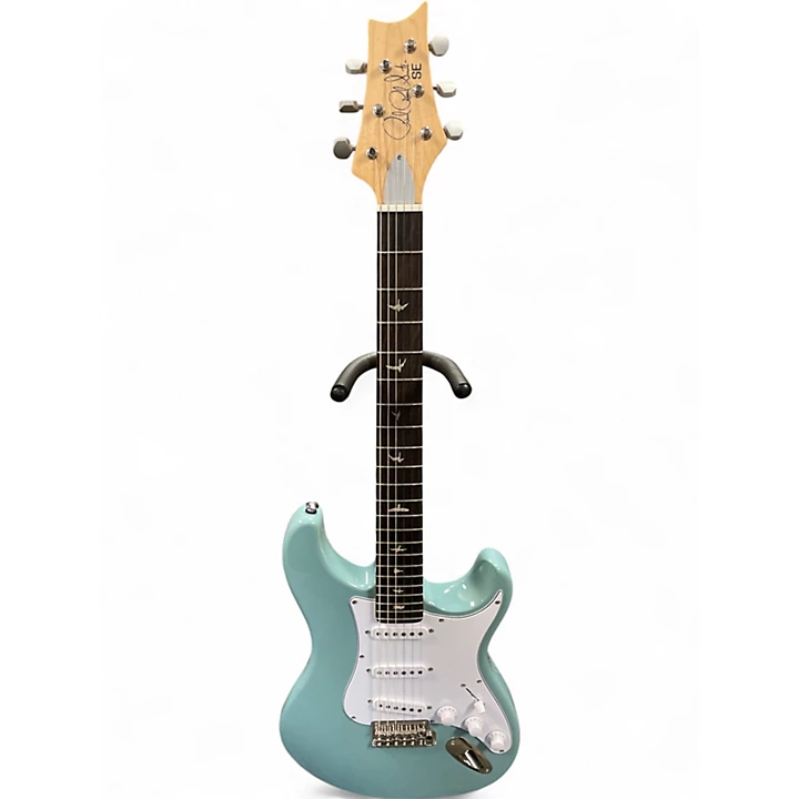 PRS Used PRS SE Silver Sky STONE BLUE Solid Body Electric Guitar