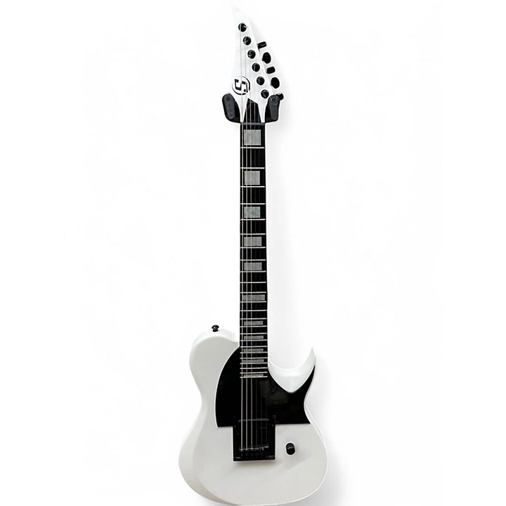 Used Solar Guitars TB4.61W White Solid Body Electric Guitar