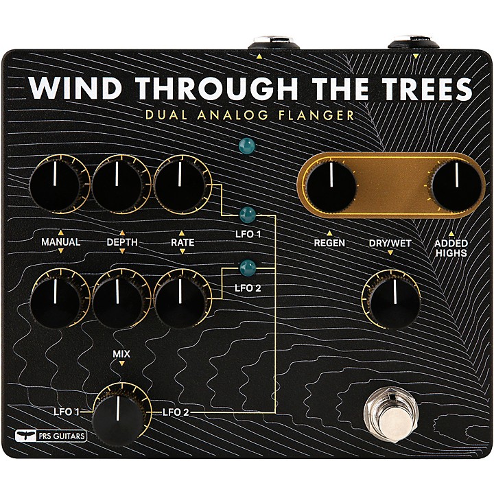 PRS Wind Through the Trees Dual Analog Flanger Effects Pedal