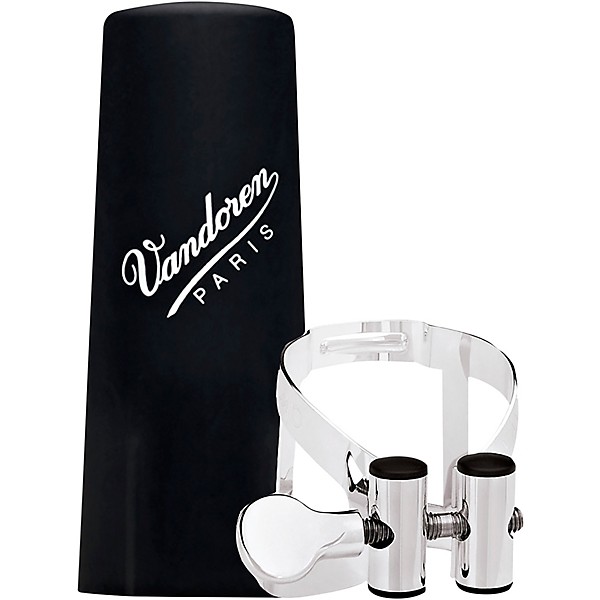 MO Ligature and Plastic Cap for Bb Clarinet Pink Gold