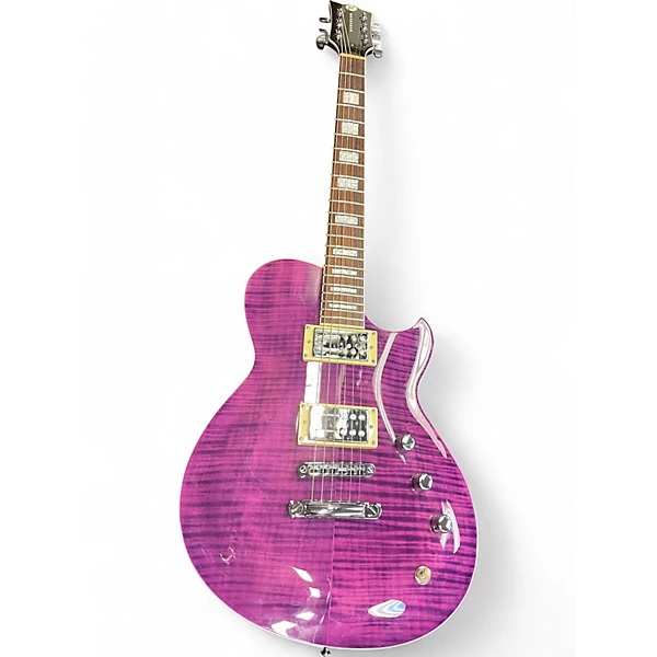 Reverend Used Reverend ROADHOUSE Trans Purple Solid Body Electric Guitar.gc