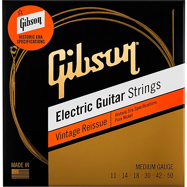 Vintage Reissue Electric Guitar Strings Medium Gauge