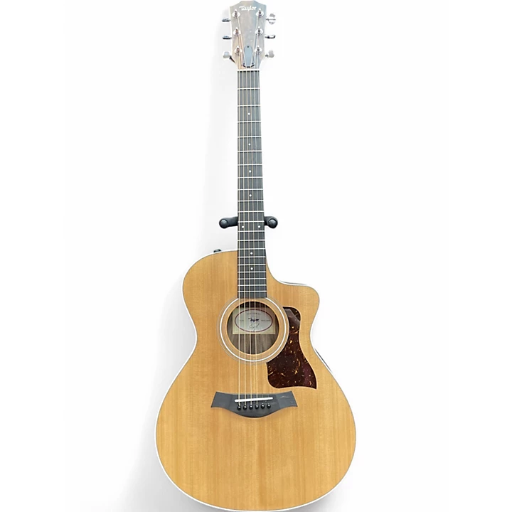 Taylor Used Taylor 212CE Natural Acoustic Electric Guitar