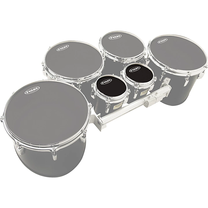 MX Black Tenor Drumhead 6 Shot 3 Pack