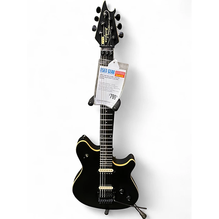 Used EVH Wolfgang Special Black Solid Body Electric Guitar