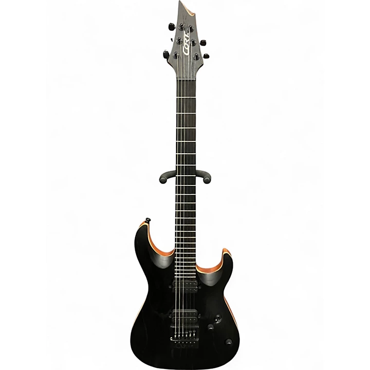 Used Cort KX700 EVERTUNE Black Solid Body Electric Guitar