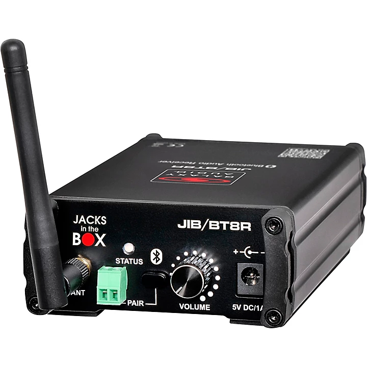 Galaxy Audio JIB BT8R Stereo Bluetooth Receiver