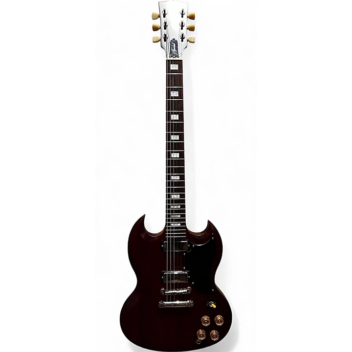 Used 2018 Gibson SG Special Worn Cherry Solid Body Electric Guitar