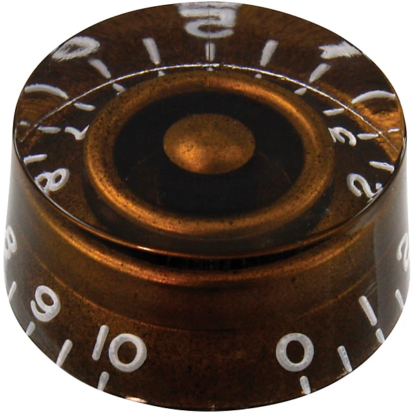 Set of 2 Chocolate Brown Speed Knobs Brown