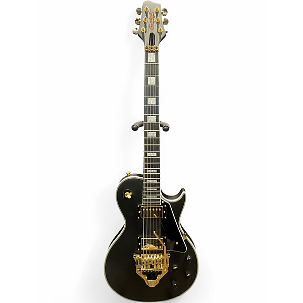 Sawtooth Used Sawtooth Vudu Black Solid Body Electric Guitar.gc