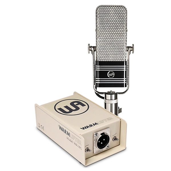 WA 44 Ribbon Microphone with Warm Lifter Active Mic Preamp