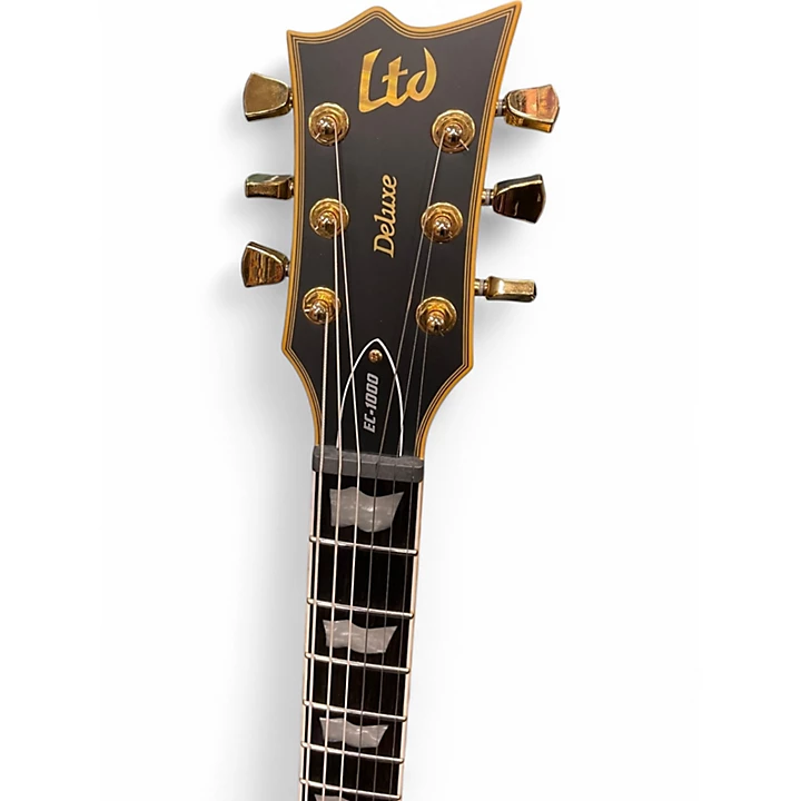 Used ESP LTD EC1000 Black Solid Body Electric Guitar