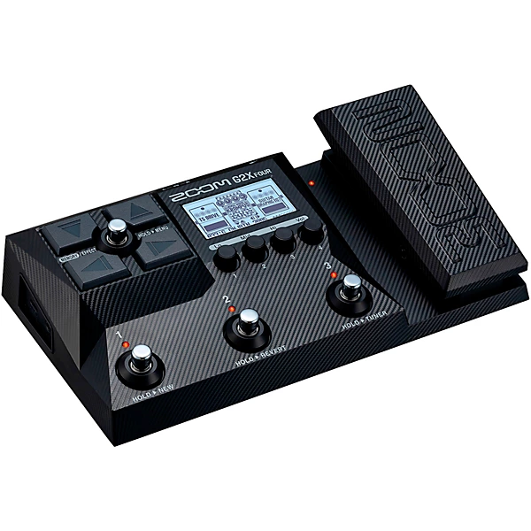 Zoom G2X Four Multi Effects Processor With Expression Pedal Black