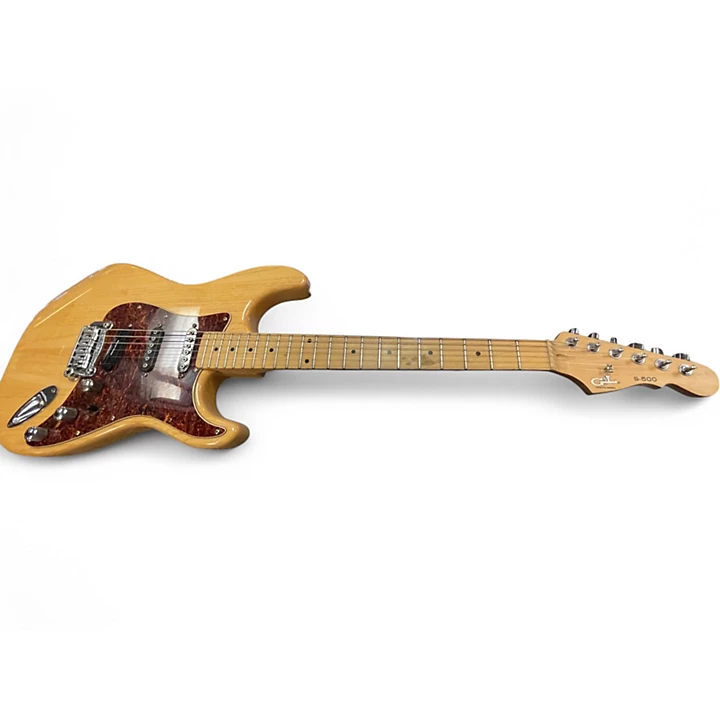 GL Used GL S500 Tribute Series Natural Solid Body Electric Guitar