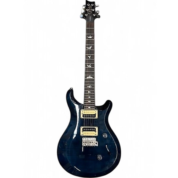 Used PRS S2 Custom 24 Trans Blue Solid Body Electric Guitar