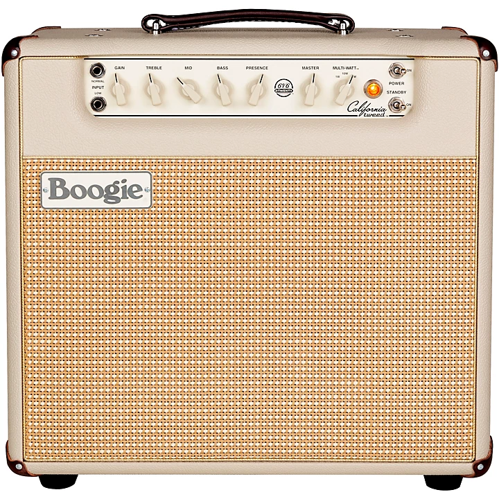 California Tweed 6V6 220 1x12 Tube Guitar Combo Amp Cream