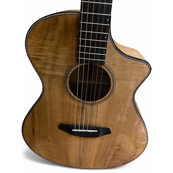 Used Breedlove Oregon Concert CE Natural Acoustic Electric Guitar