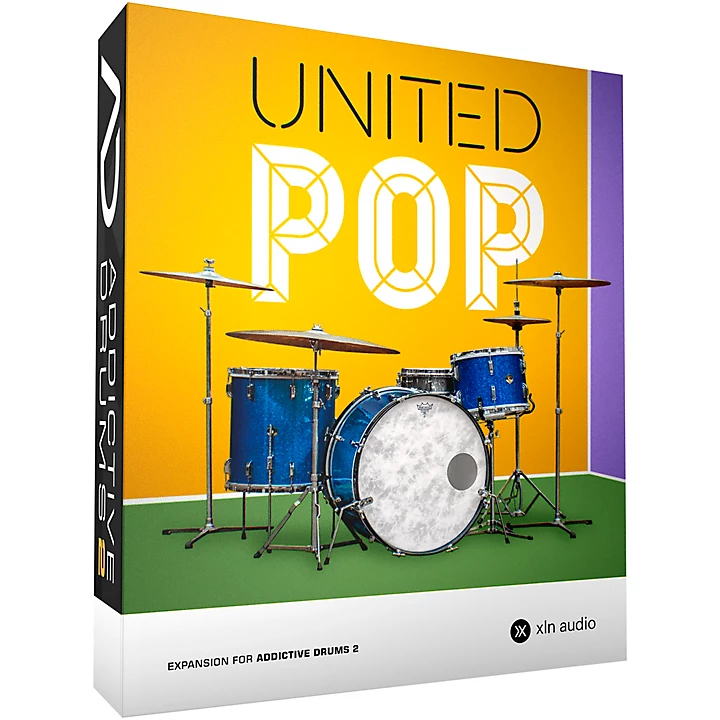 Addictive Drums 2 United Pop ADpak