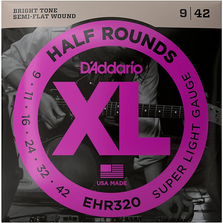 EHR320 Half Round Super Light Electric Guitar Strings