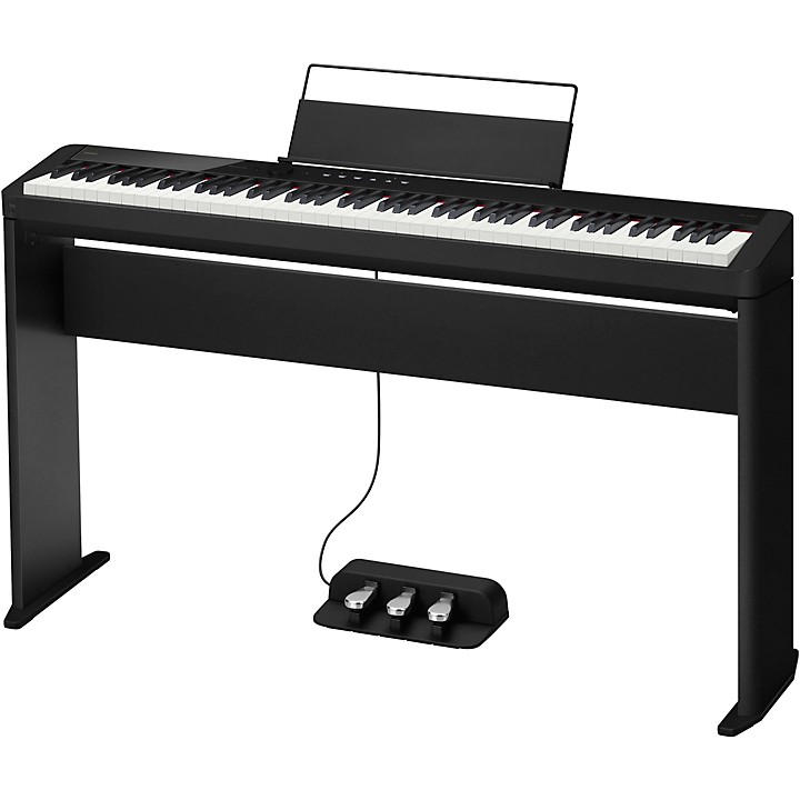 PX S1100 Privia Digital Piano With CS 68 Stand and SP 34 Pedal Black