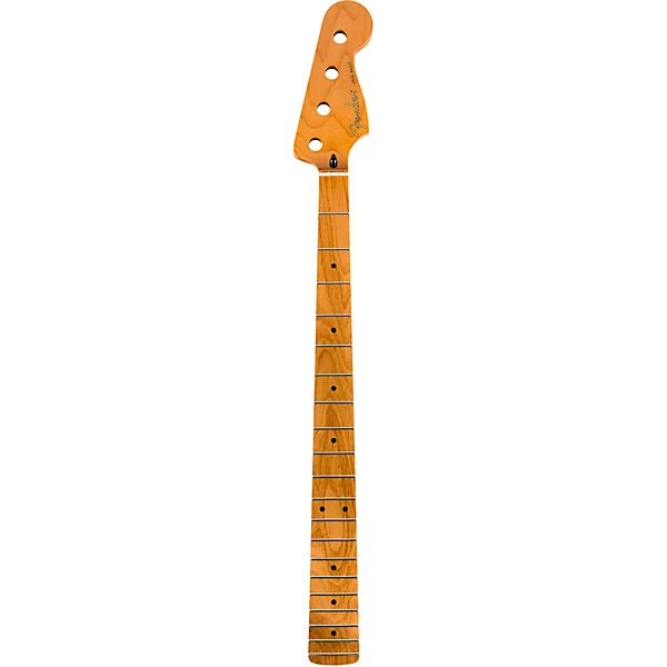 Roasted Jazz Bass Neck C Shape Maple Fingerboard