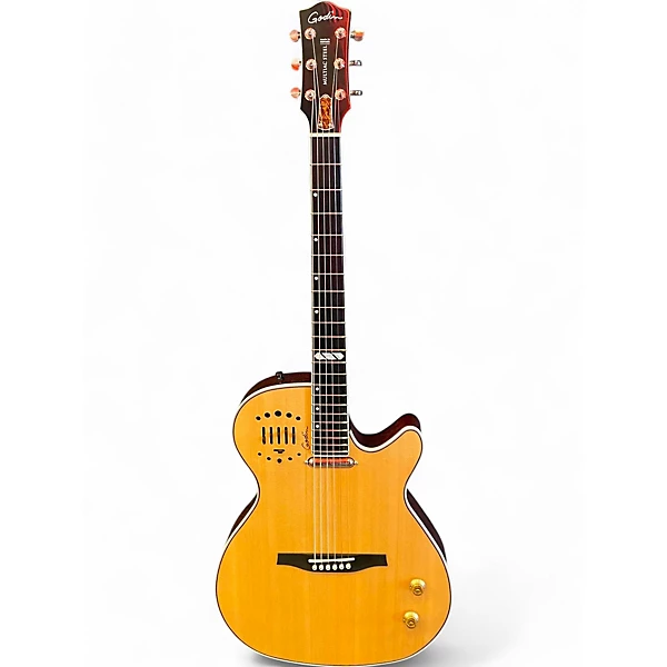 Used Godin multiac steel Natural Acoustic Electric Guitar