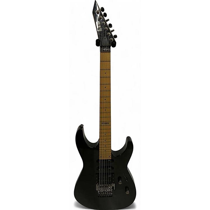 Used ESP LTD M103FM Trans Black Solid Body Electric Guitar