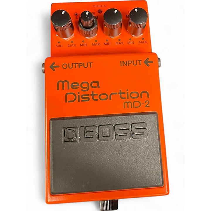 Used BOSS MD2 Mega Distortion Effect Pedal
