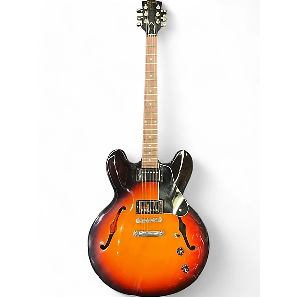 Gibson Used 2014 Gibson ES335 Tobacco Sunburst Hollow Body Electric Guitar.gc