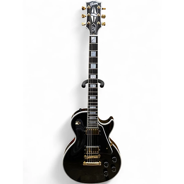 Used 2007 Gibson Les Paul Custom Black Solid Body Electric Guitar
