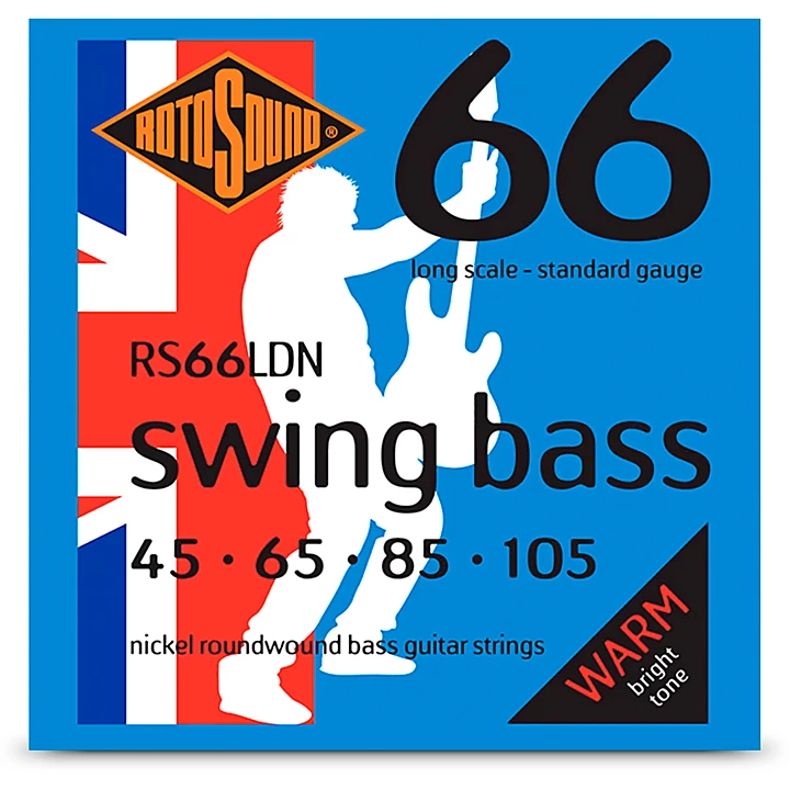 RS66LDN Swing Bass Nickel Bass Guitar Strings 45 105