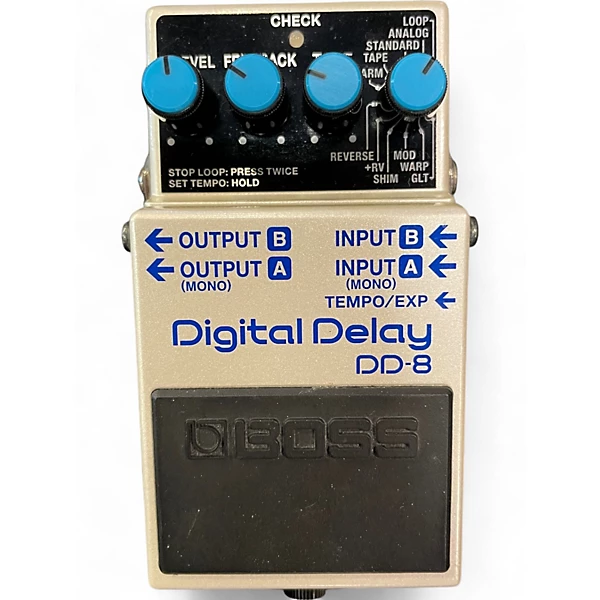 Used BOSS DD8 Effect Pedal