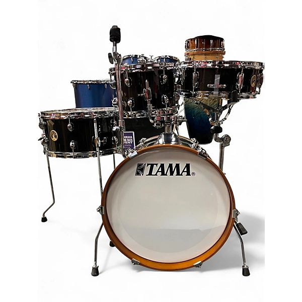 TAMA Used TAMA 4 Piece CLUB JAM Charcoal Drum Kit.gc